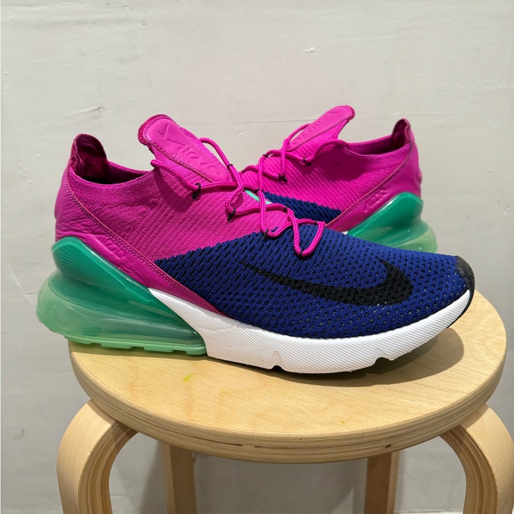Nike Air Max 270 Flyknit Fuchsia Flash Men’s 11.5